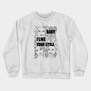 Dolly loves us all Crewneck Sweatshirt